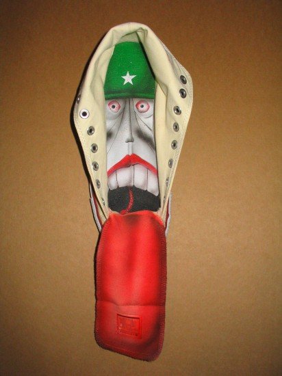 Concerted Converse shoe