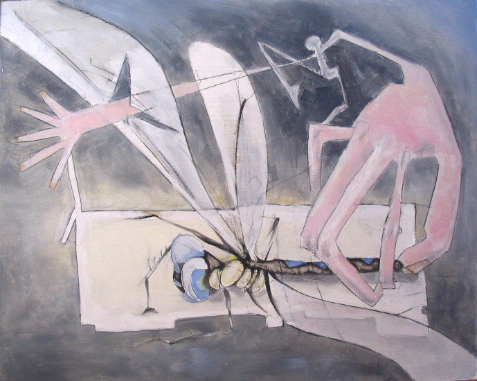 Breaking a dragonfly