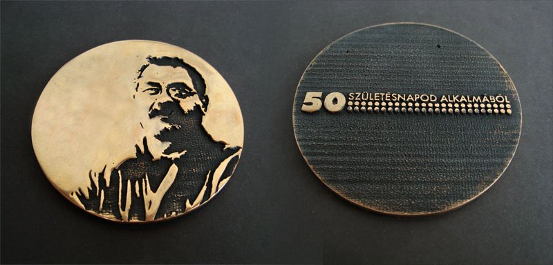 Medal for my dad for the 50th