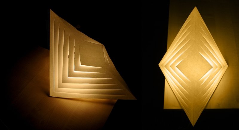Cikk-Cakk paper lamp